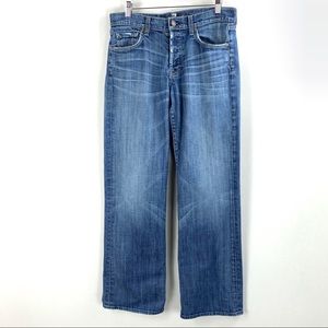 7 For All Mankind Buttonfly Jeans